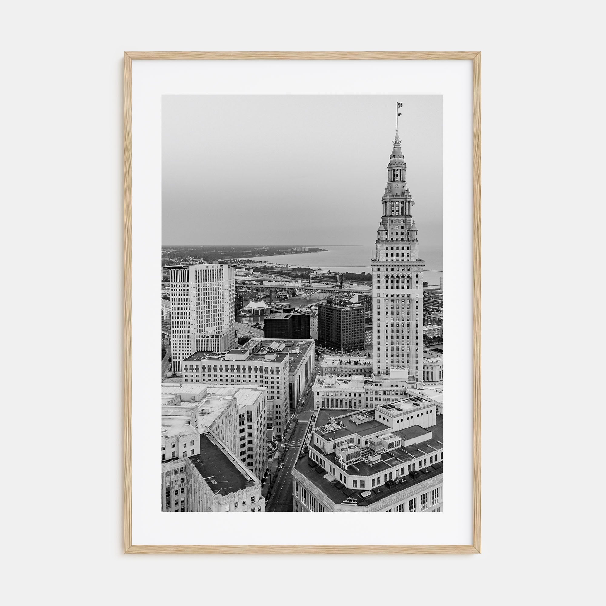 Cleveland Photo B&W No 1 Poster