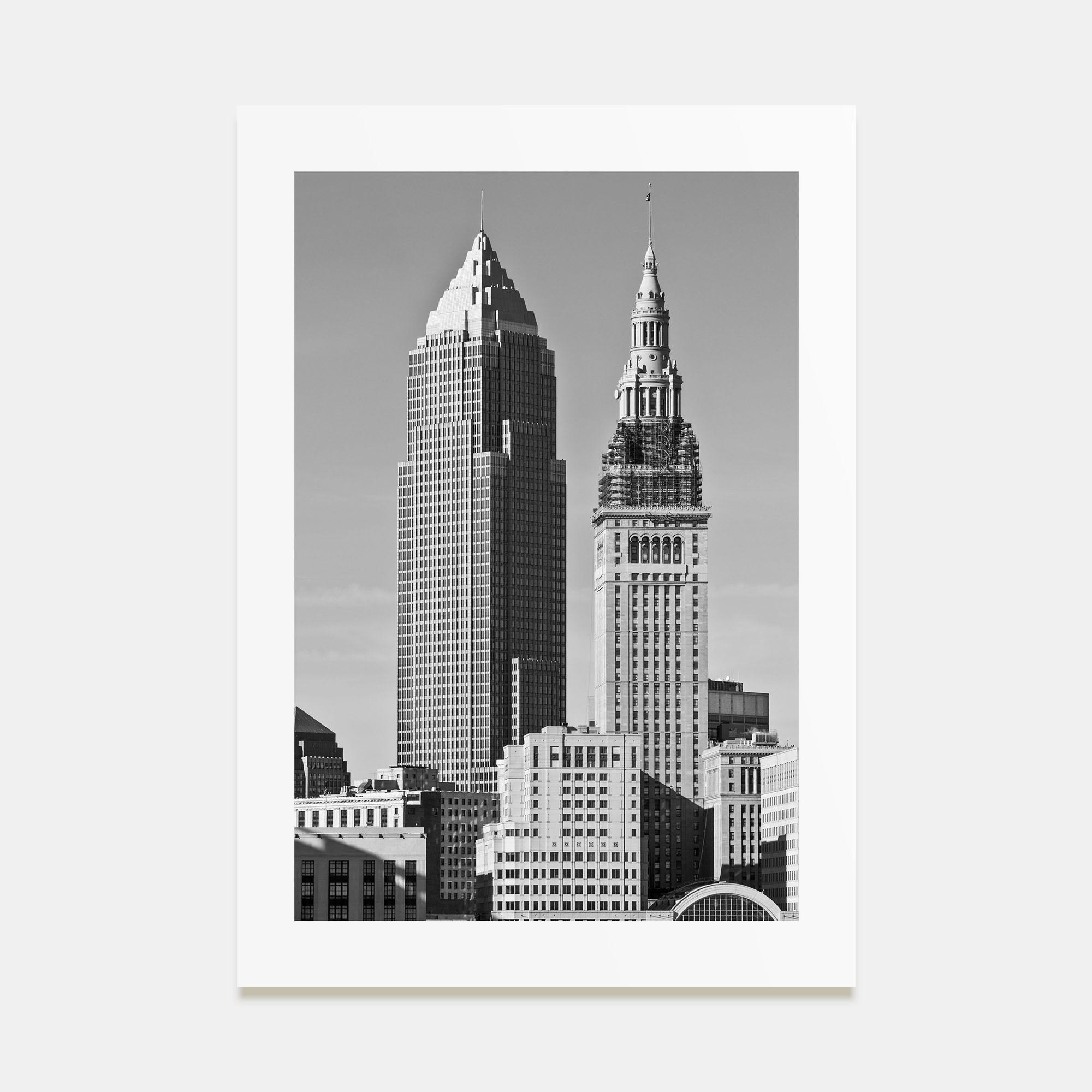Cleveland Photo B&W No 2 Poster