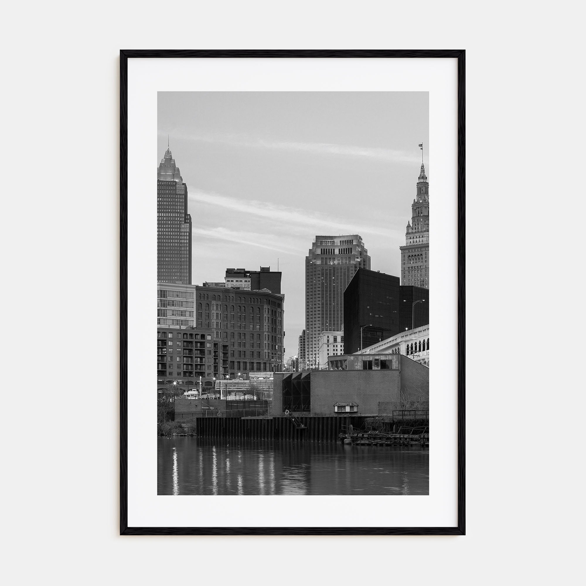Cleveland Photo B&W No 3 Poster