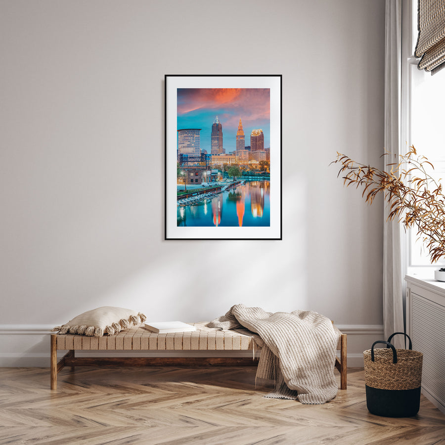Cleveland Photo Color No 1 Poster