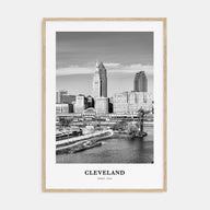 Cleveland Portrait B&W No 3 Poster