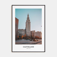 Cleveland Portrait Color No 1 Poster