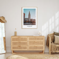 Cleveland Portrait Color No 1 Poster