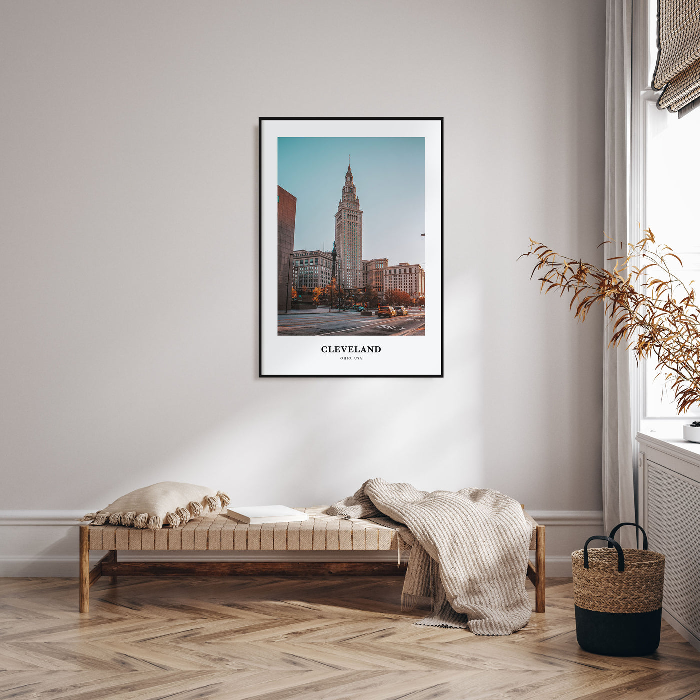 Cleveland Portrait Color No 1 Poster