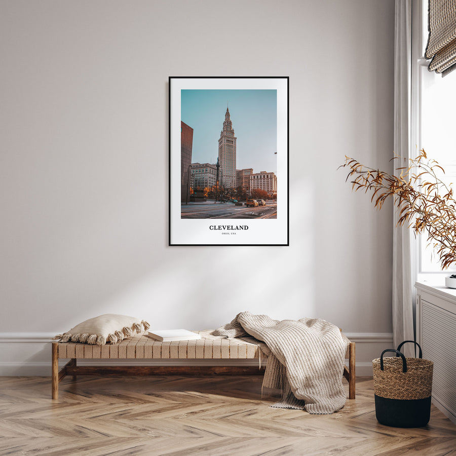 Cleveland Portrait Color No 1 Poster