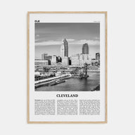 Cleveland Travel B&W No 2 Poster