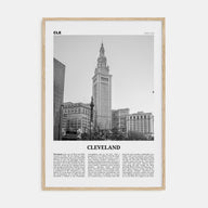 Cleveland Travel B&W No 3 Poster