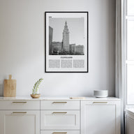 Cleveland Travel B&W No 3 Poster