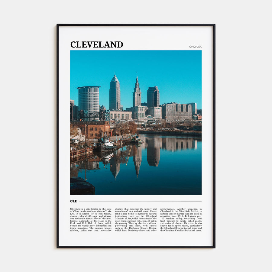 Cleveland Travel Color No 2 Poster