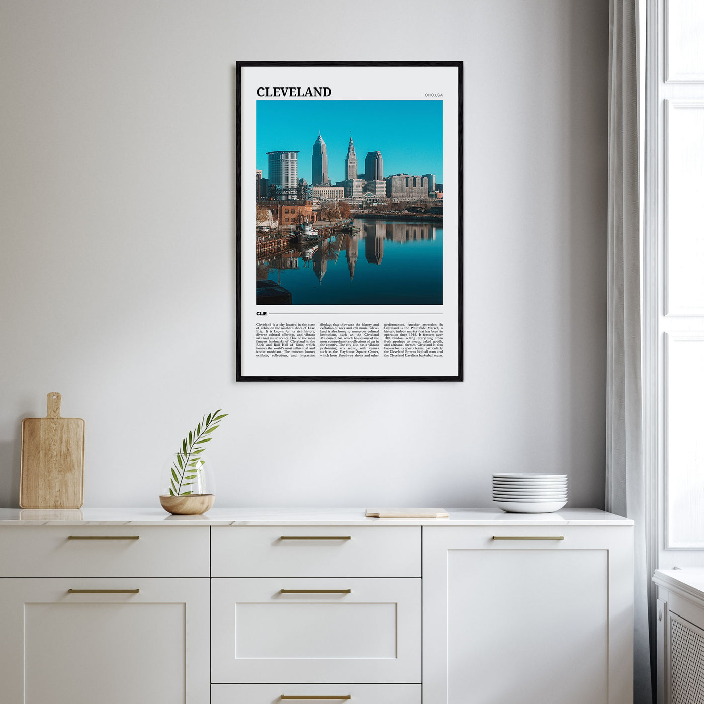 Cleveland Travel Color No 2 Poster