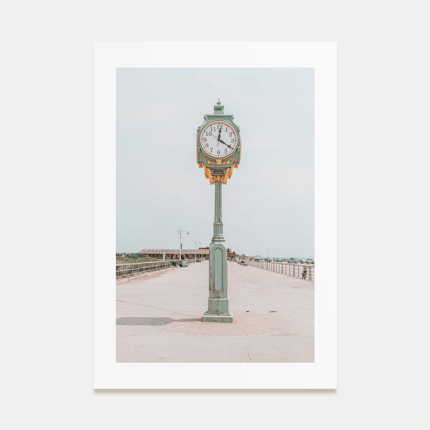 Clock Photo Color No 2 Poster