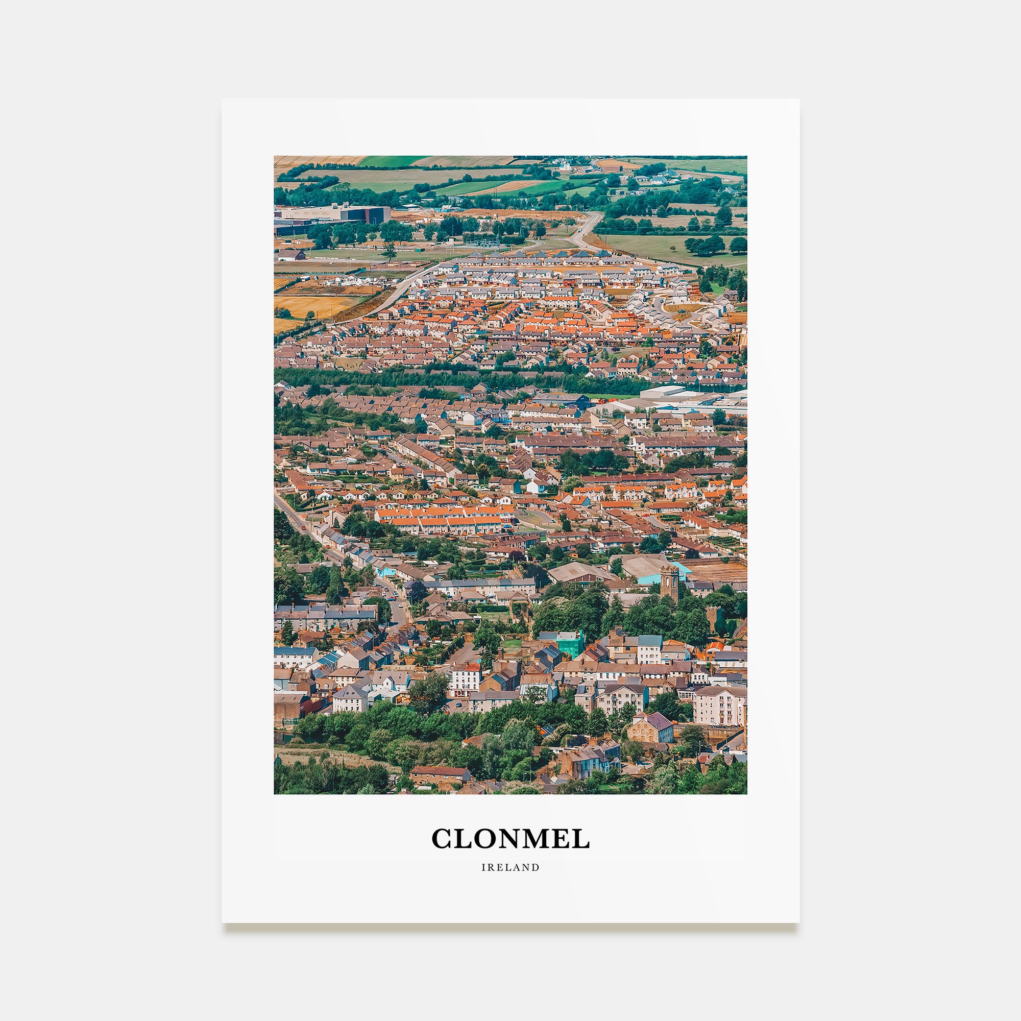 Clonmel Portrait Color Poster