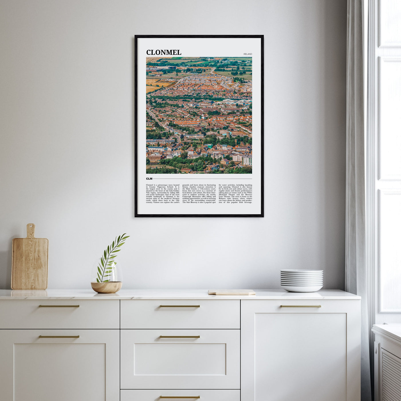 Clonmel Travel Color Poster
