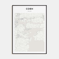 Cobh Map Portrait Poster