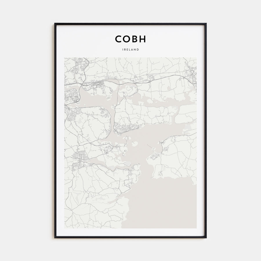 Cobh Map Portrait Poster