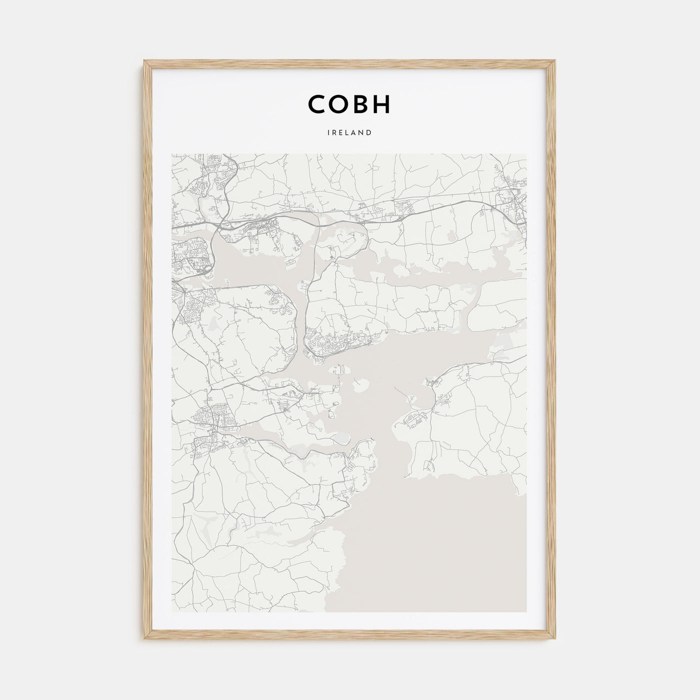 Cobh Map Portrait Poster