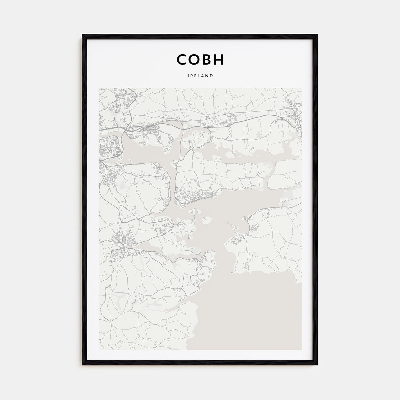Cobh Map Portrait Poster