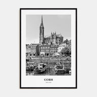 Cobh Portrait B&W No 1 Poster