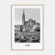 Cobh Portrait B&W No 1 Poster