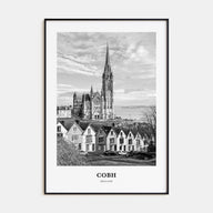 Cobh Portrait B&W No 2 Poster