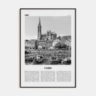 Cobh Travel B&W No 1 Poster