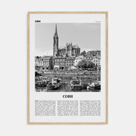 Cobh Travel B&W No 1 Poster