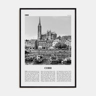 Cobh Travel B&W No 1 Poster