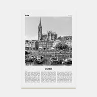 Cobh Travel B&W No 1 Poster