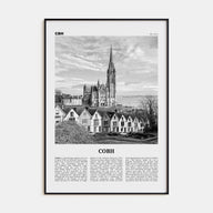 Cobh Travel B&W No 2 Poster