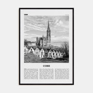 Cobh Travel B&W No 2 Poster