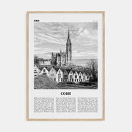 Cobh Travel B&W No 2 Poster