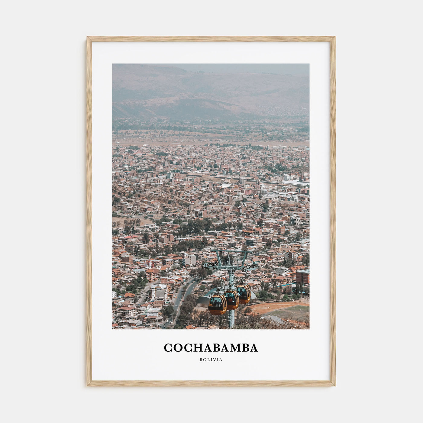 Cochabamba Portrait Color Poster