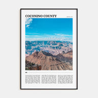 Coconino County Travel Color Poster