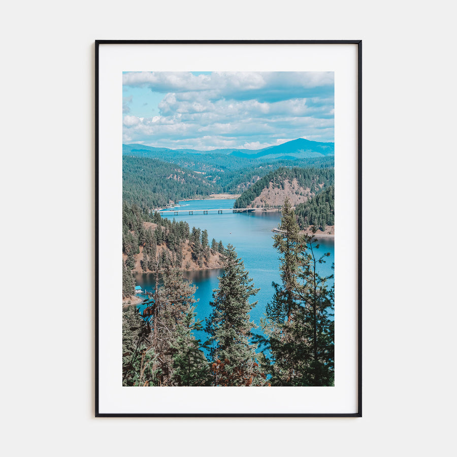 Coeur d'Alene Photo Color Poster