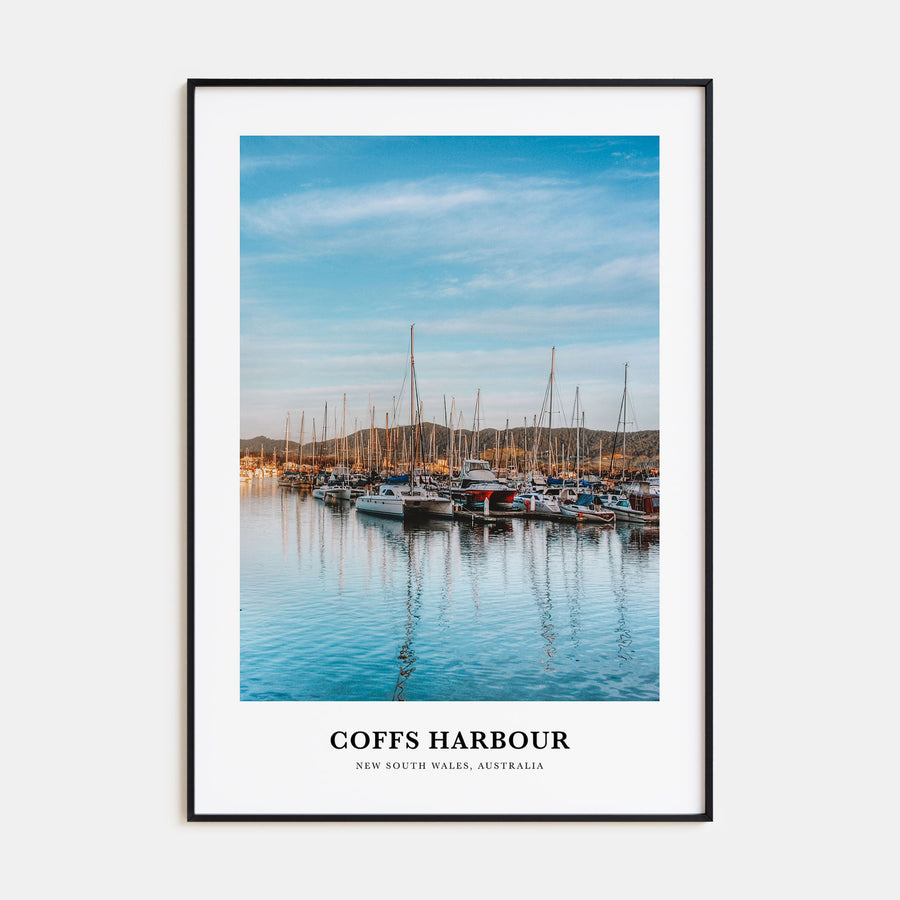 Coffs Harbour Portrait Color Poster
