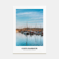 Coffs Harbour Portrait Color Poster