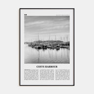 Coffs Harbour Travel B&W Poster