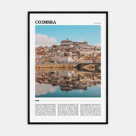Coimbra Travel Color Poster