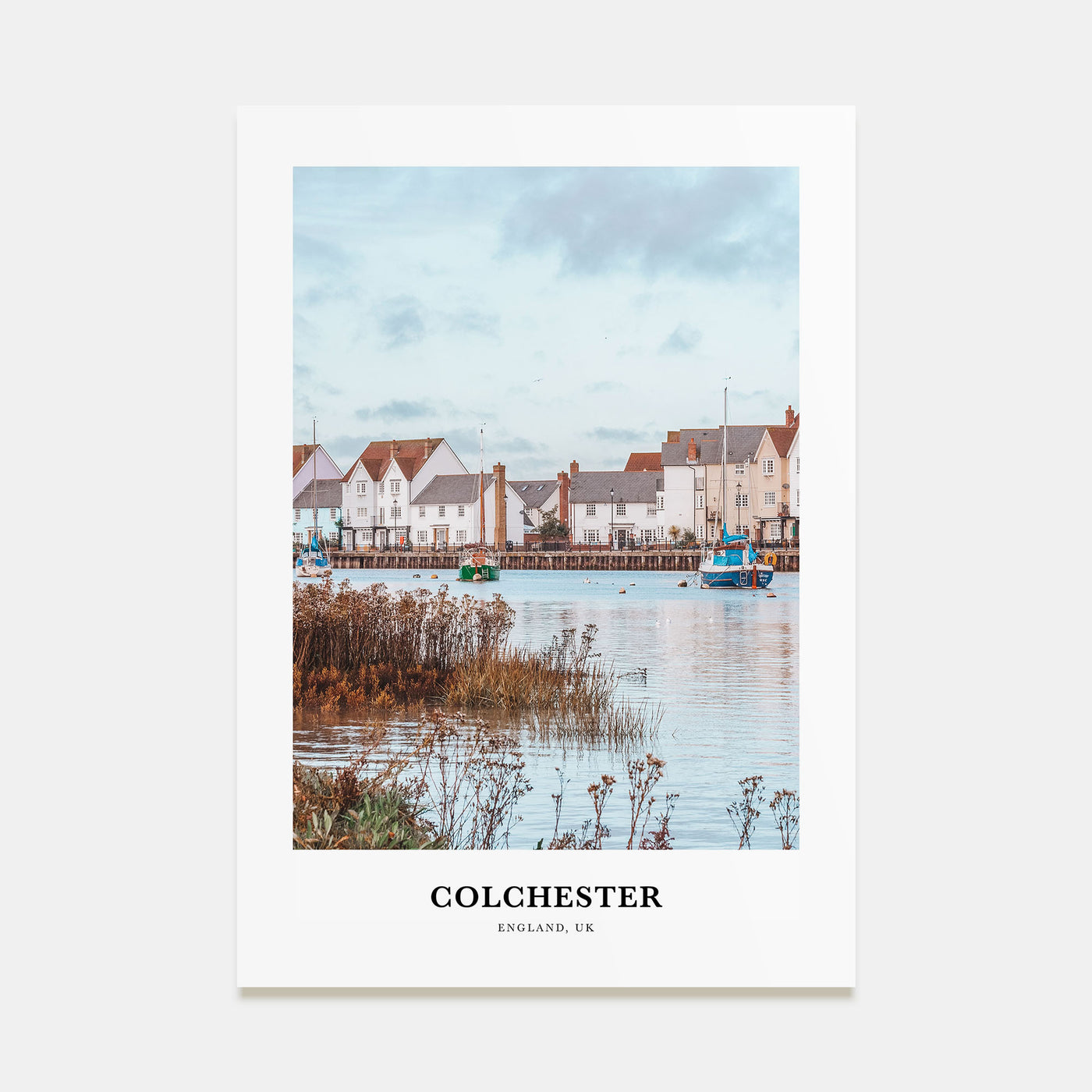 Colchester Portrait Color Poster
