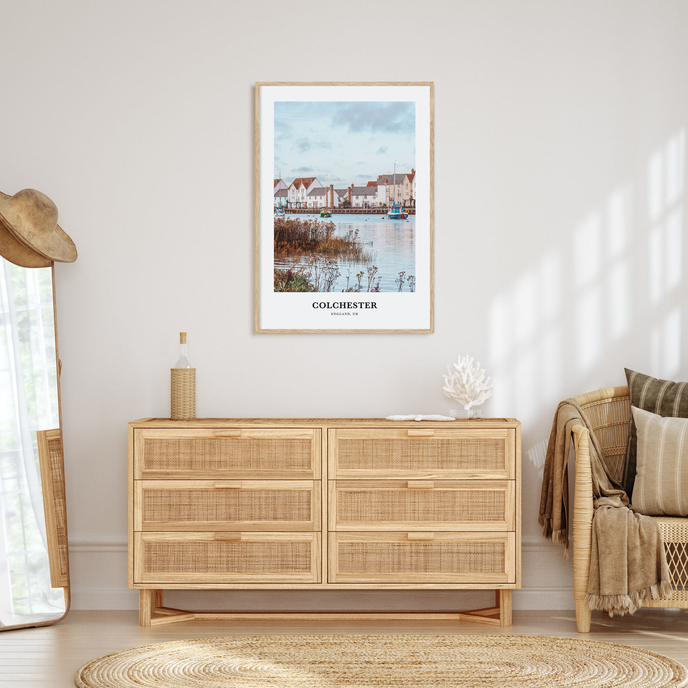 Colchester Portrait Color Poster