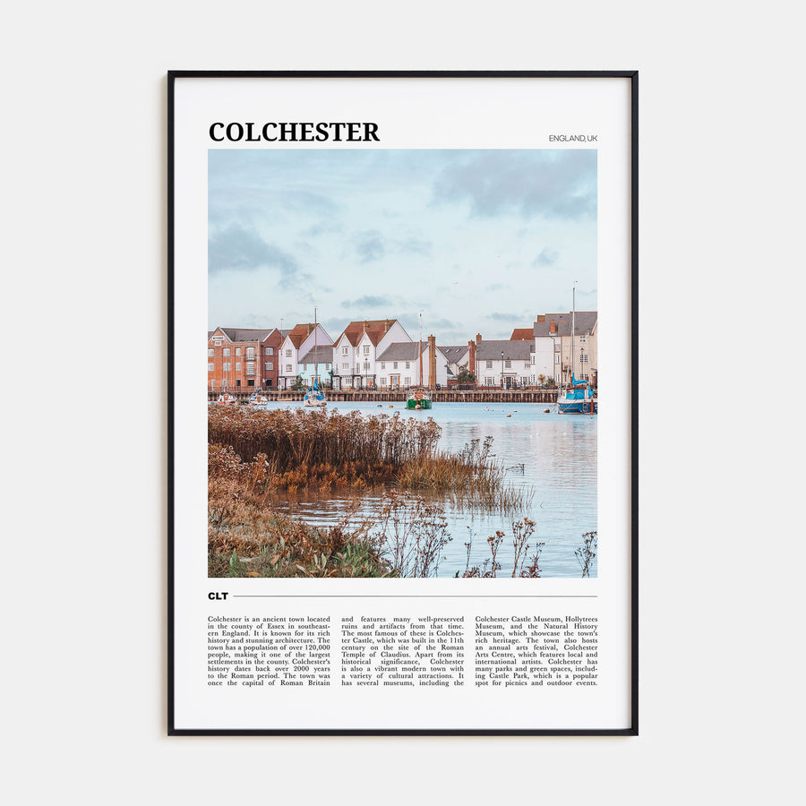 Colchester Travel Color Poster