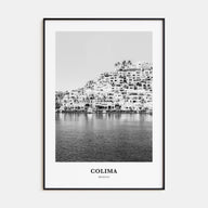 Colima Portrait B&W Poster