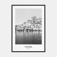 Colima Portrait B&W Poster