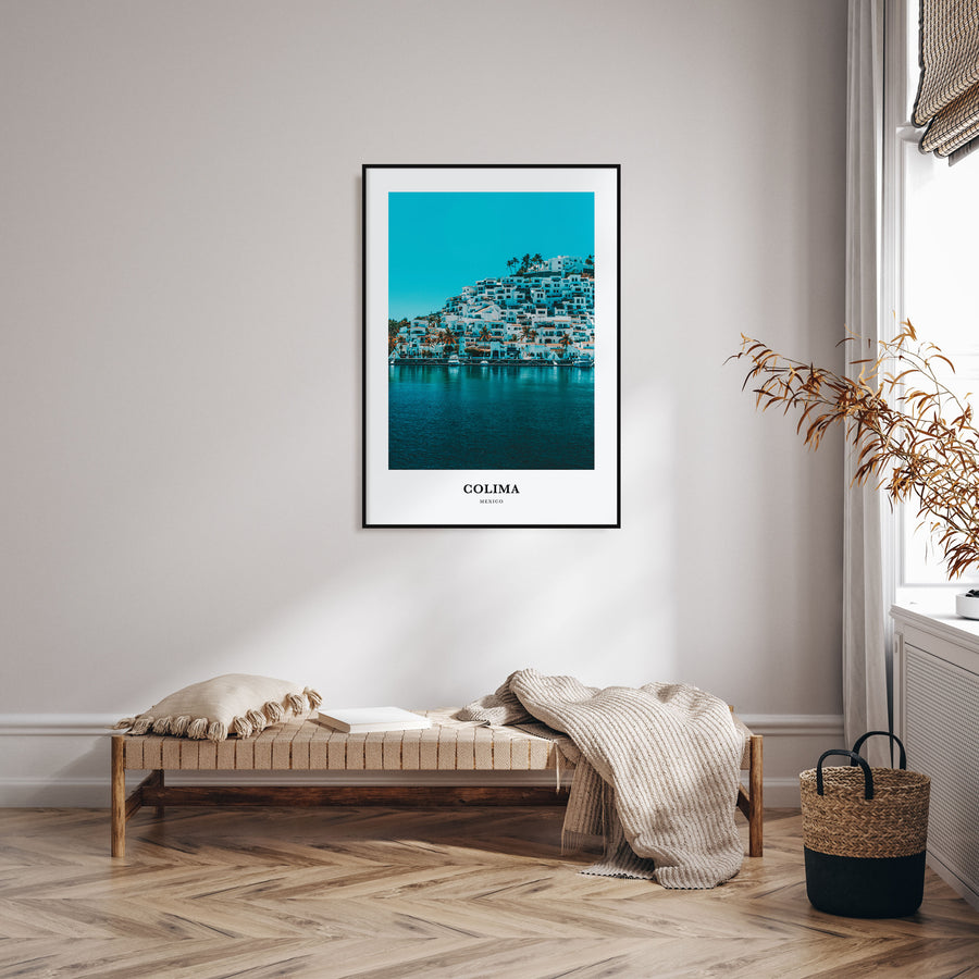 Colima Portrait Color Poster