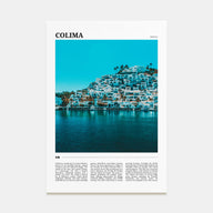 Colima Travel Color Poster