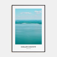 Collin County Portrait Color Poster