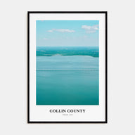 Collin County Portrait Color Poster