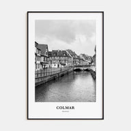Colmar Portrait B&W Poster