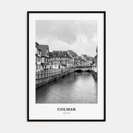 Colmar Portrait B&W Poster