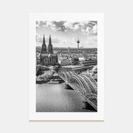 Cologne Photo B&W Poster